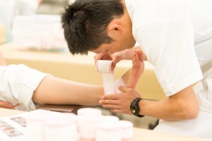 包帯固定学実習