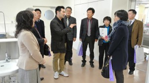 看護学部棟の見学