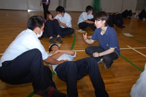 光泉高校スポーツ医療講座